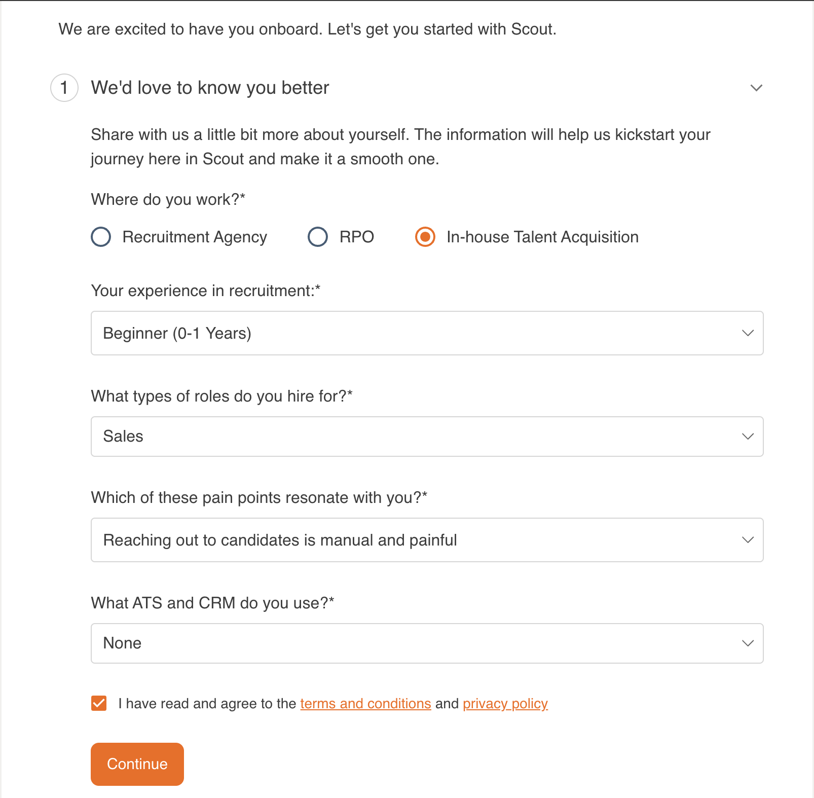 Onboarding