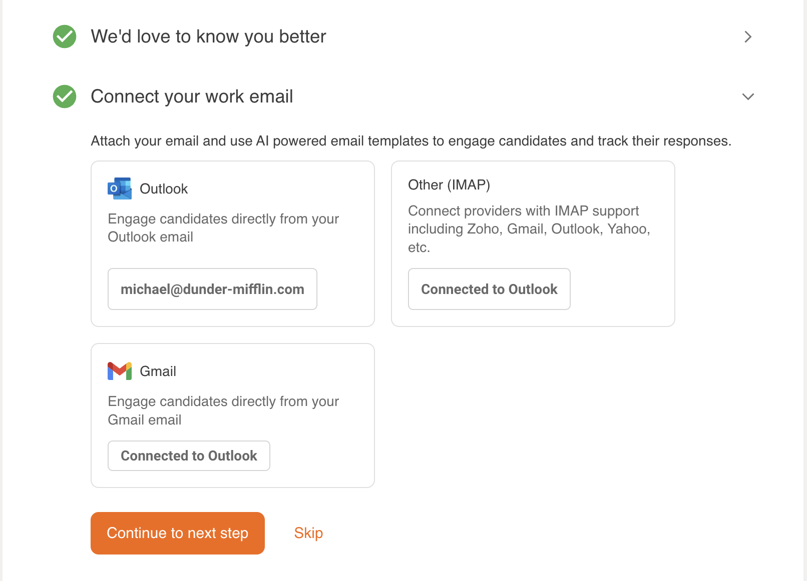 Work Email